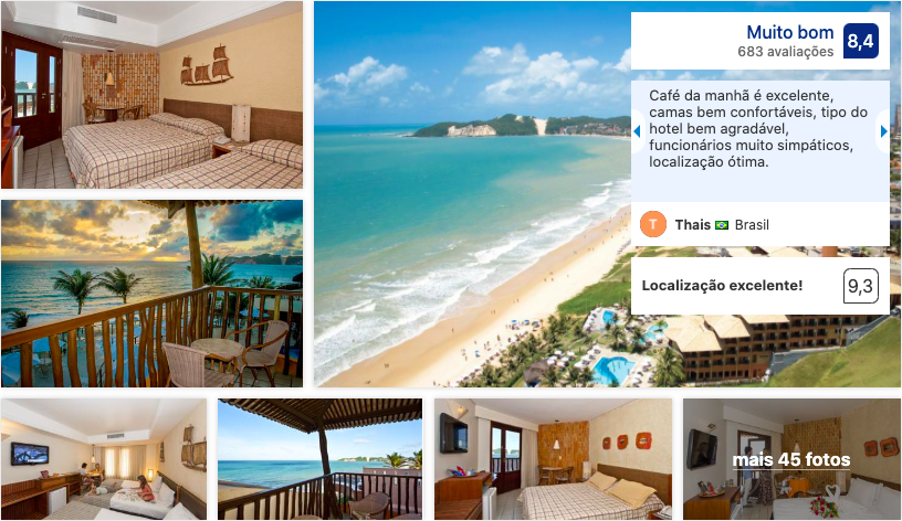 Rifóles Praia Hotel & Resort em Natal