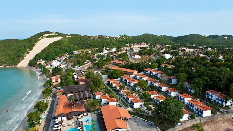 Vista do bairro de Ponta Negra em Natal