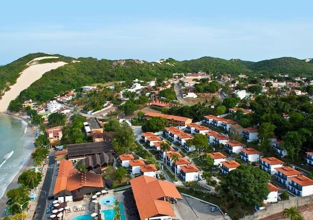 Vista do bairro de Ponta Negra em Natal