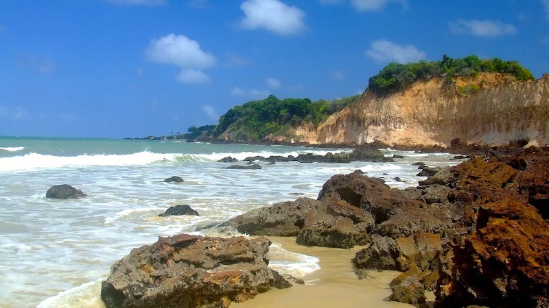 Praia de Cotovelo em Parnamirim no Rio Grande do Norte