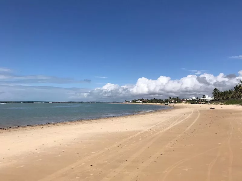 Praia Barra de Tabatinga